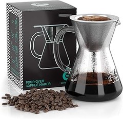 ** Comparativa de cafeteras de filtro manual con jarra de vidrio frente a otros tipos