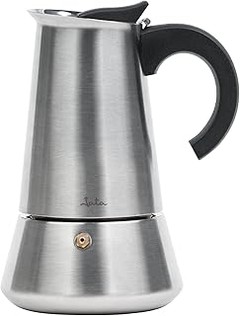 Comparativa de las mejores cafeteras italianas para inducción con asa fría en 2026