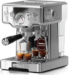 Descubre qué es una cafetera espresso manual de brazo profesional