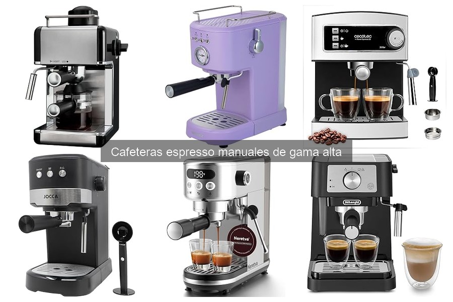 Características clave al comprar cafetera espresso manual de gama alta