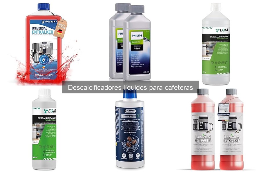 Cómo descalcificar tu cafetera con descalcificador líquido