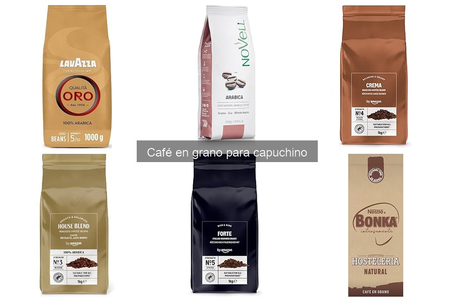 Cómo elegir café en grano para capuchinos según tu máquina