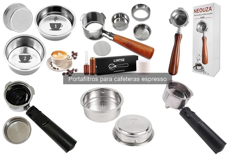 Cómo elegir el mejor portafiltros para tu cafetera espresso