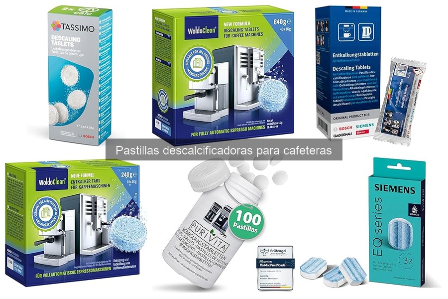 Cómo usar pastillas descalcificadoras en tu cafetera