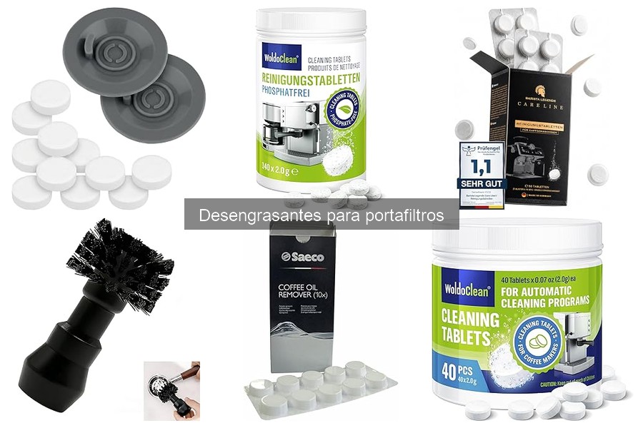 Cómo usar un desengrasante para portafiltros correctamente