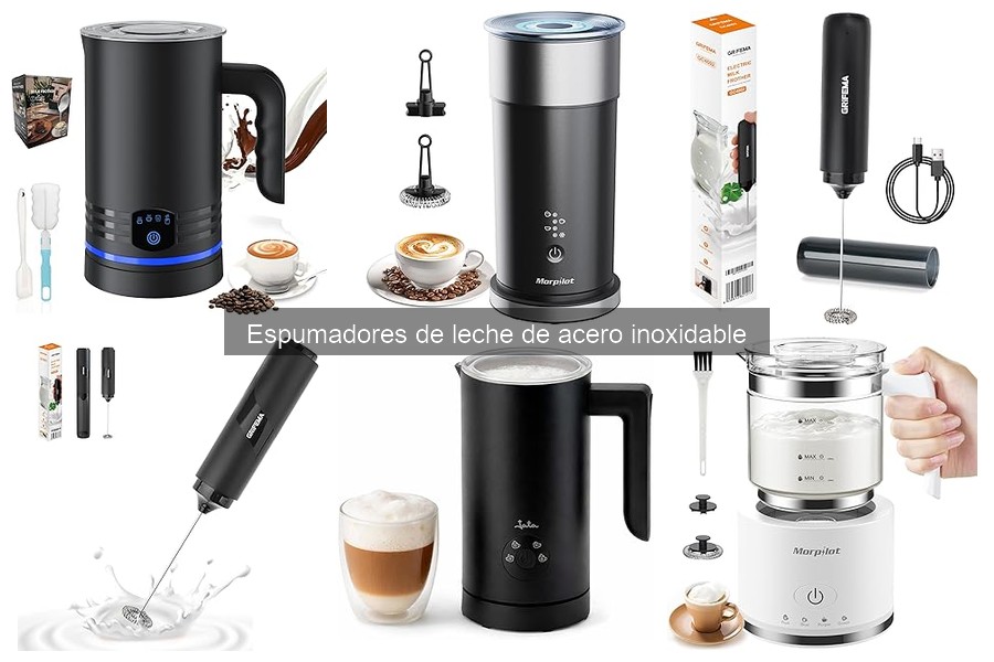 Cómo usar un espumador de leche de acero inoxidable correctamente