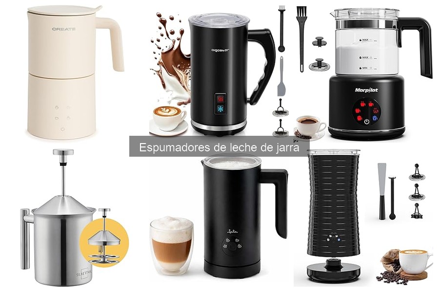 Cómo usar un espumador de leche de jarra correctamente