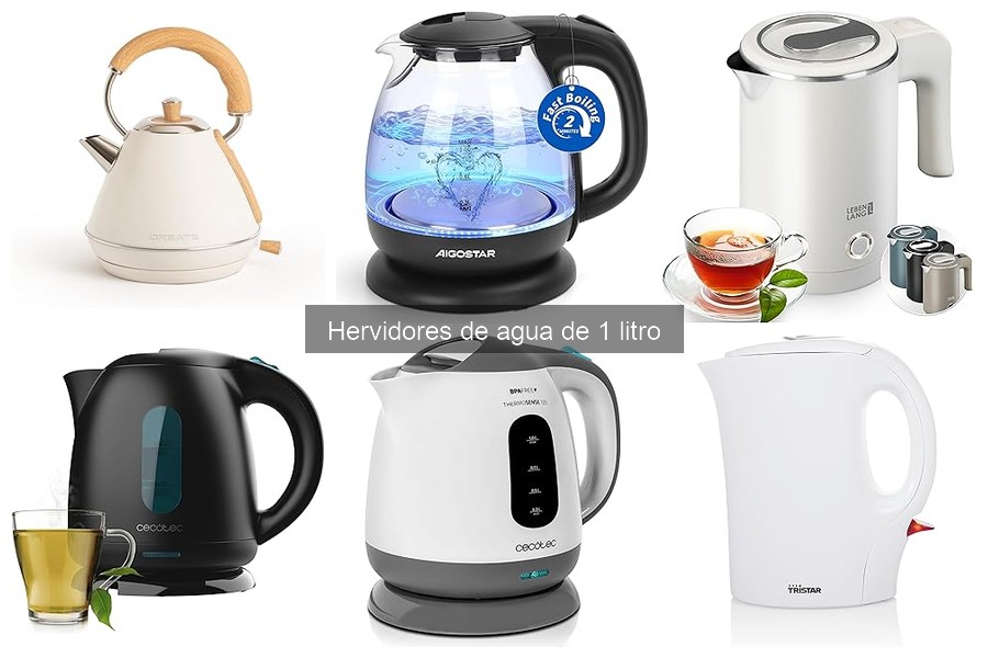 Cómo usar un hervidor de agua de 1 litro correctamente