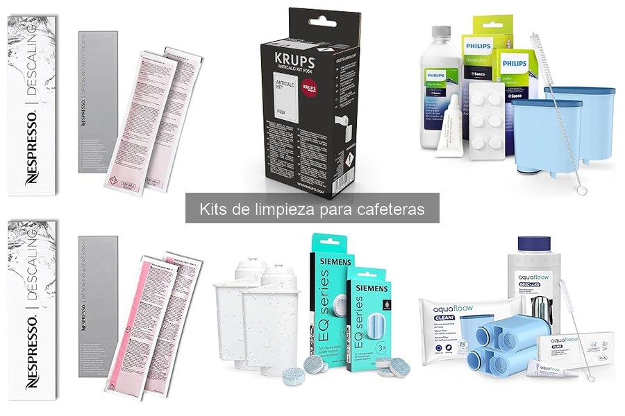 Cómo usar un kit de limpieza para cafeteras en casa