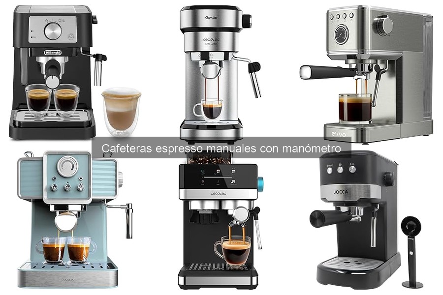 Cómo usar y mantener tu cafetera espresso con manómetro