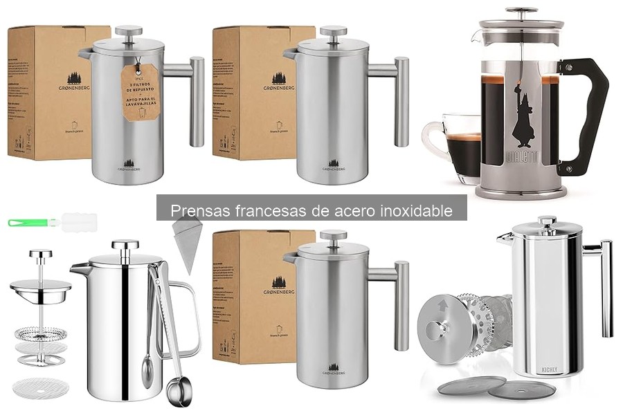 Cómo utilizar una prensa francesa de acero inoxidable correctamente