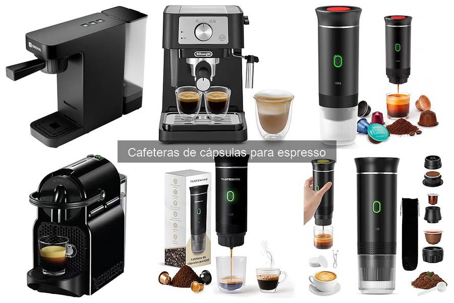 Comparativa de cafeteras de cápsulas para espresso en 2026