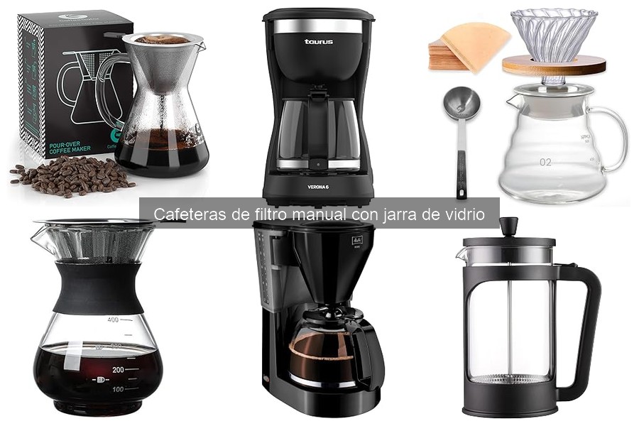** Comparativa de cafeteras de filtro manual vs otras opciones