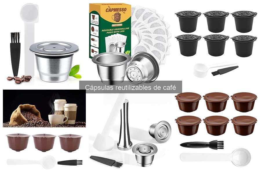 Comparativa de cápsulas reutilizables de café en 2026