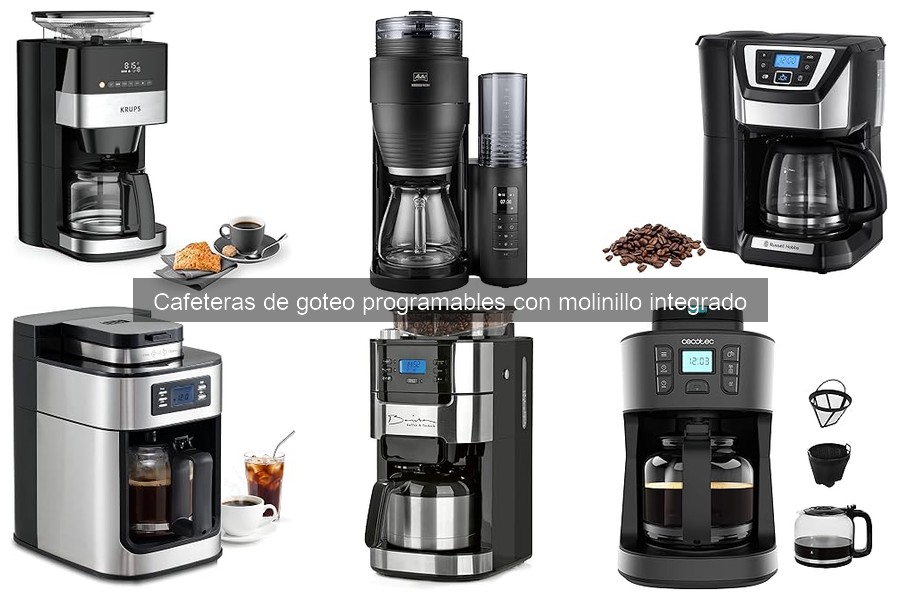 Comparativa de las Mejores Cafeteras de Goteo con Molinillo