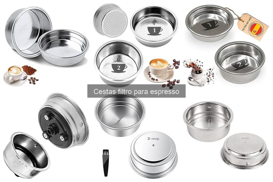 Comparativa de las mejores cestas filtro para espresso 2023