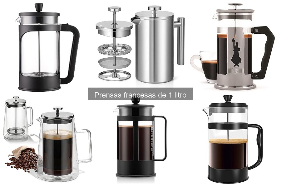 Comparativa de las mejores prensas francesas de 1 litro