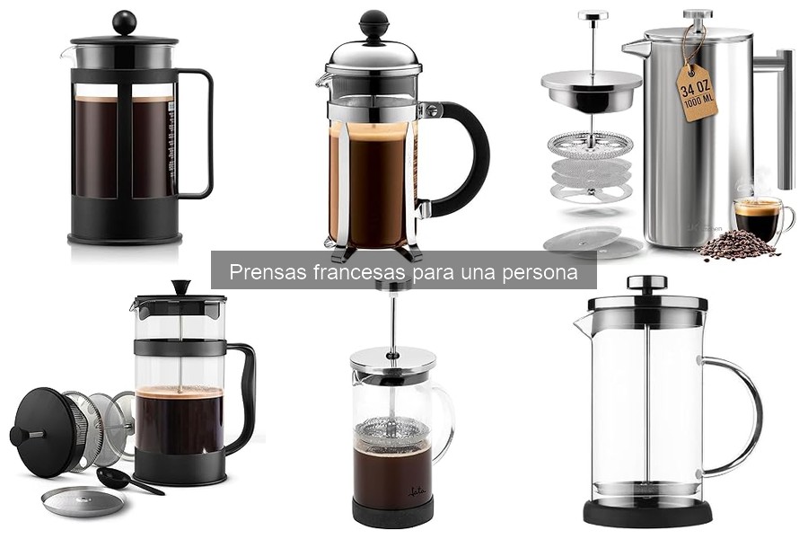 Comparativa de las Mejores Prensas Francesas para Una Persona