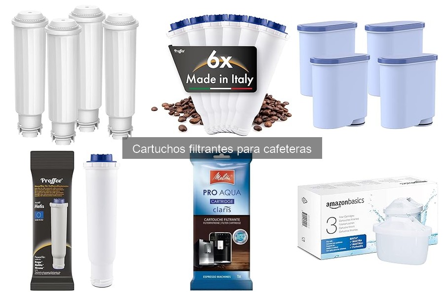 Comparativa de los Mejores Cartuchos Filtrantes para Cafeteras