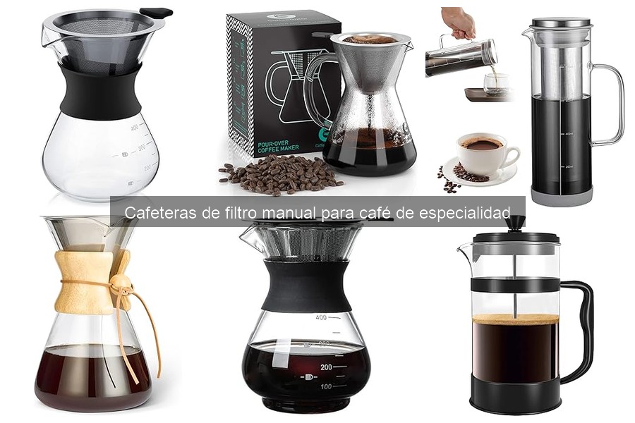 Comparativa de Mejores Cafeteras de Filtro Manual para Café de Especialidad