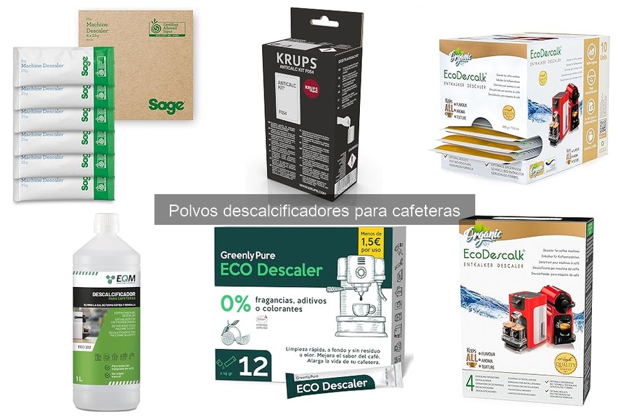 Comparativa de Polvos Descalcificadores para Cafeteras 2026