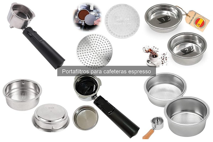 Comparativa de Portafiltros para Cafeteras Espresso en 2026