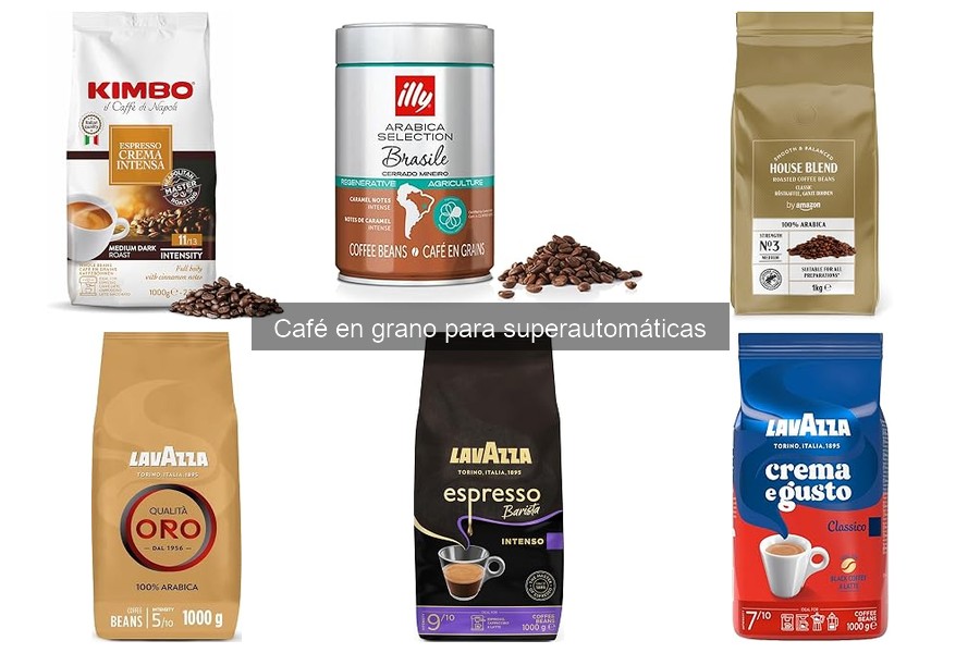 ¿Cuál es el mejor café en grano para máquinas superautomáticas?