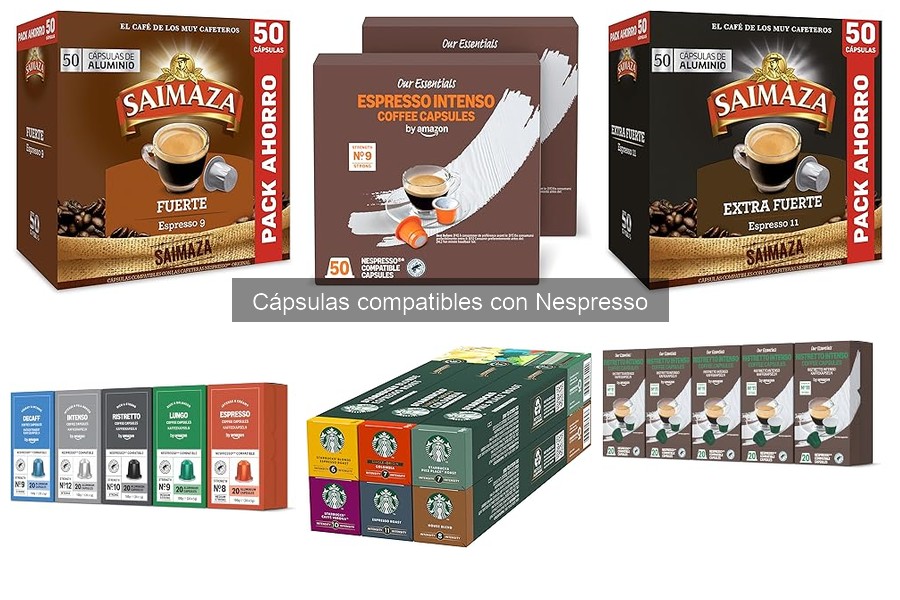 Dónde comprar cápsulas compatibles con Nespresso a buen precio