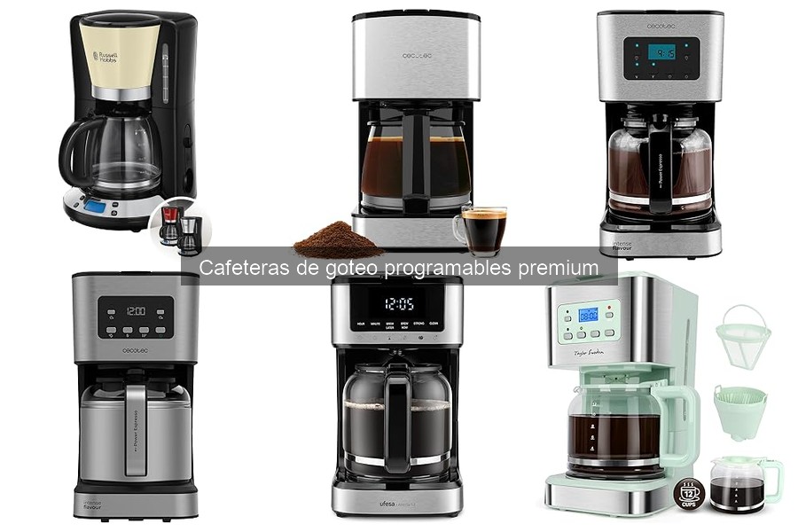 Errores comunes al usar cafeteras de goteo programables premium