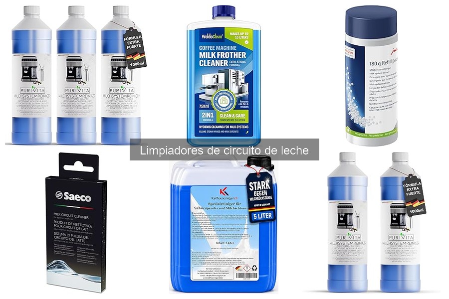Errores comunes con limpiadores de circuito de leche