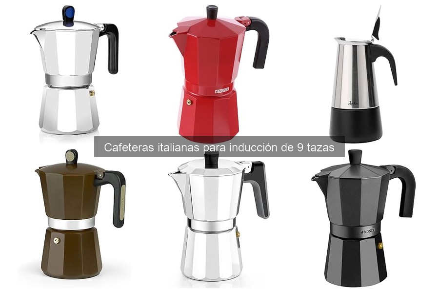 Errores comunes en cafeteras italianas para inducción de 9 tazas