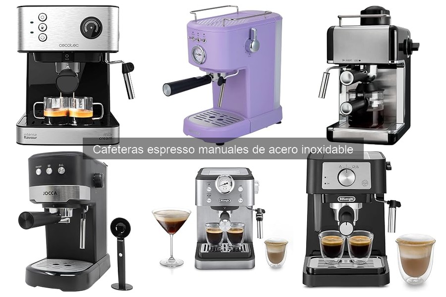 Guía de Compra: Cafeteras Espresso Manuales de Acero Inoxidable