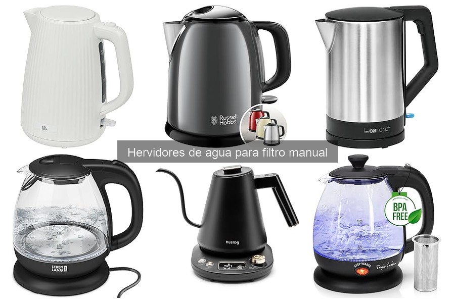 Guía de Compra de Hervidores de Agua para Filtro Manual