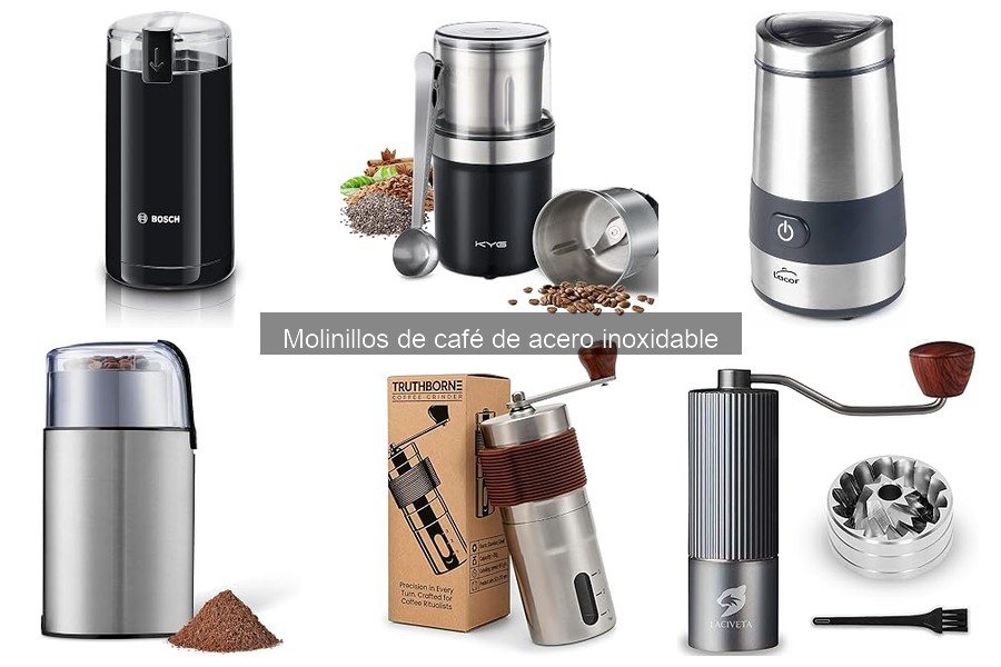 Guía de compra de molinillos de café de acero inoxidable