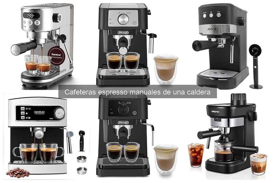 Guía de uso y mantenimiento de cafeteras espresso manuales