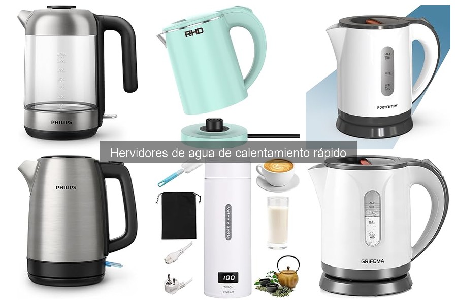 Guía de uso y mantenimiento de hervidores de agua rápidos