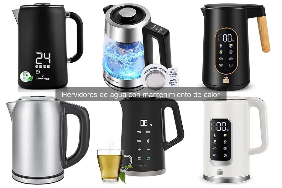 Guía para elegir el mejor hervidor de agua con mantenimiento de calor