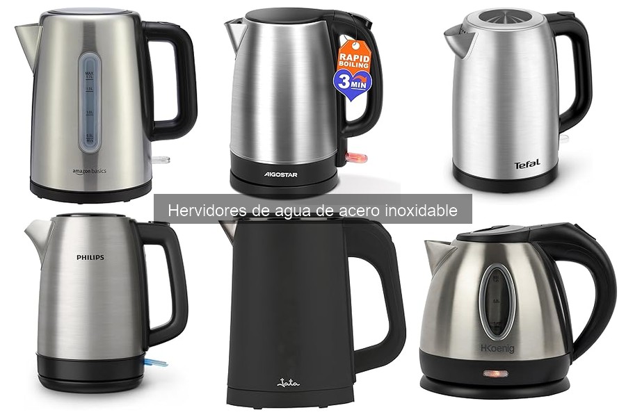 Guía para elegir el mejor hervidor de agua de acero inoxidable