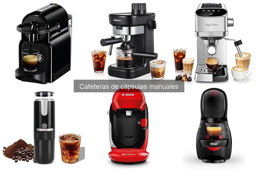 Guía para elegir la mejor cafetera de cápsulas manuales