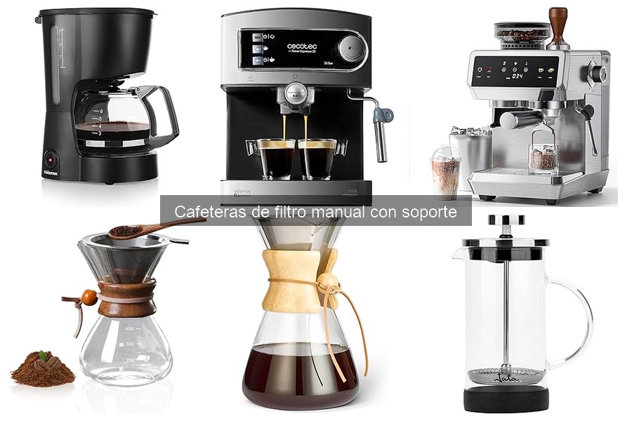 Guía para elegir la mejor cafetera de filtro manual