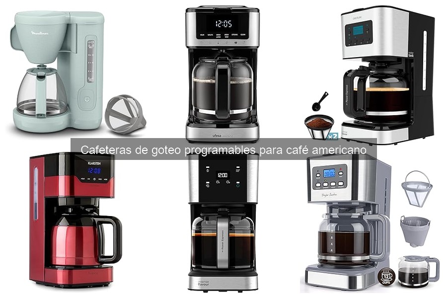 Guía para elegir la mejor cafetera de goteo programable