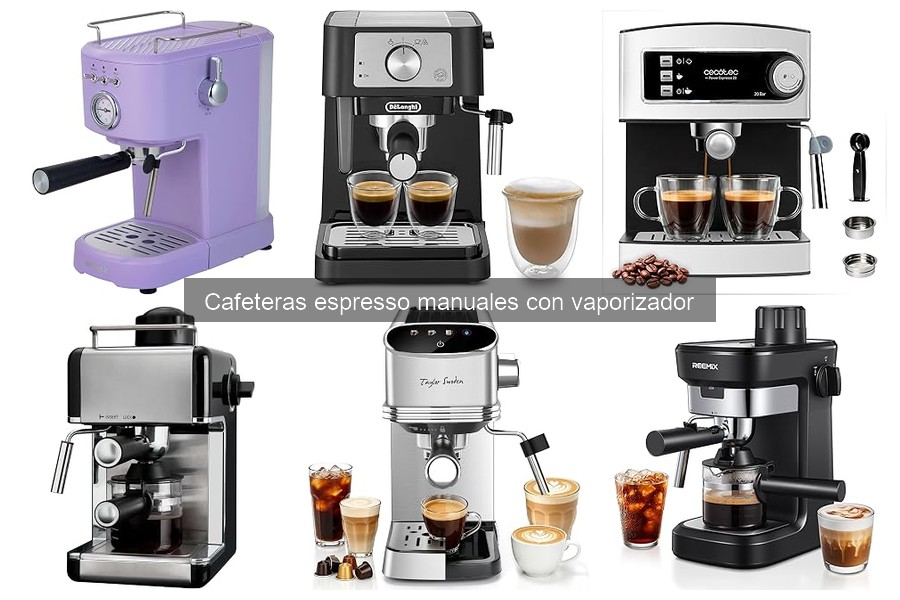 Guía para elegir la mejor cafetera espresso manual con vaporizador