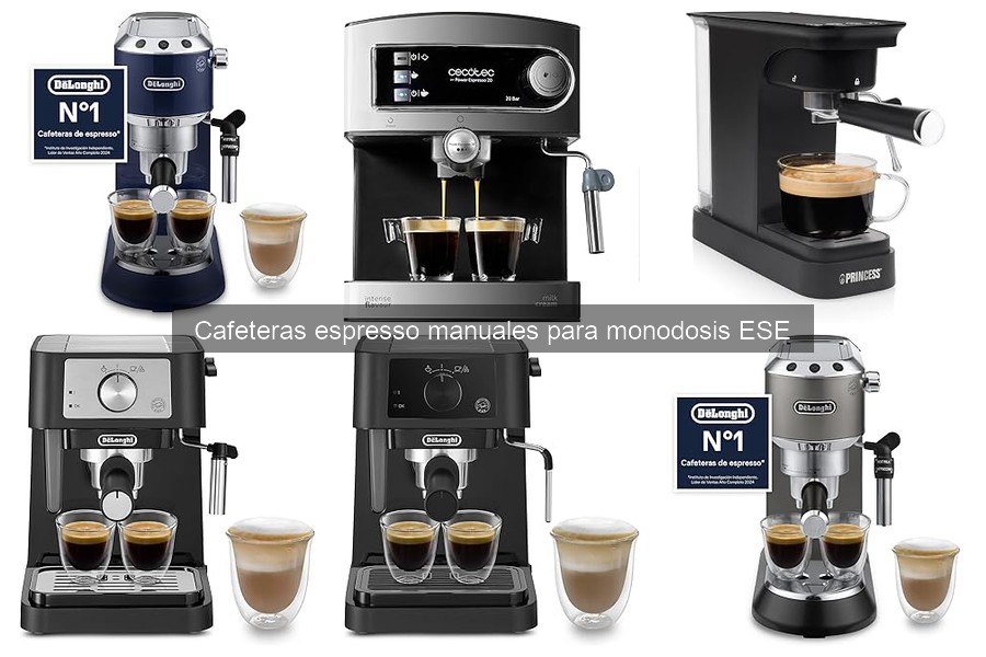 Mantenimiento de Cafeteras Espresso Manuales para Monodosis