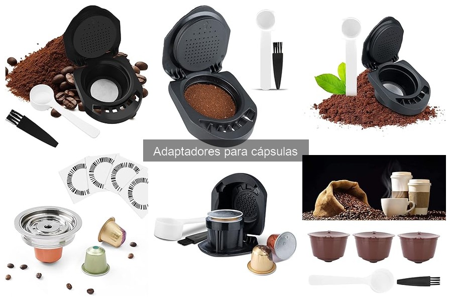 Mejores adaptadores para cápsulas de café según máquina