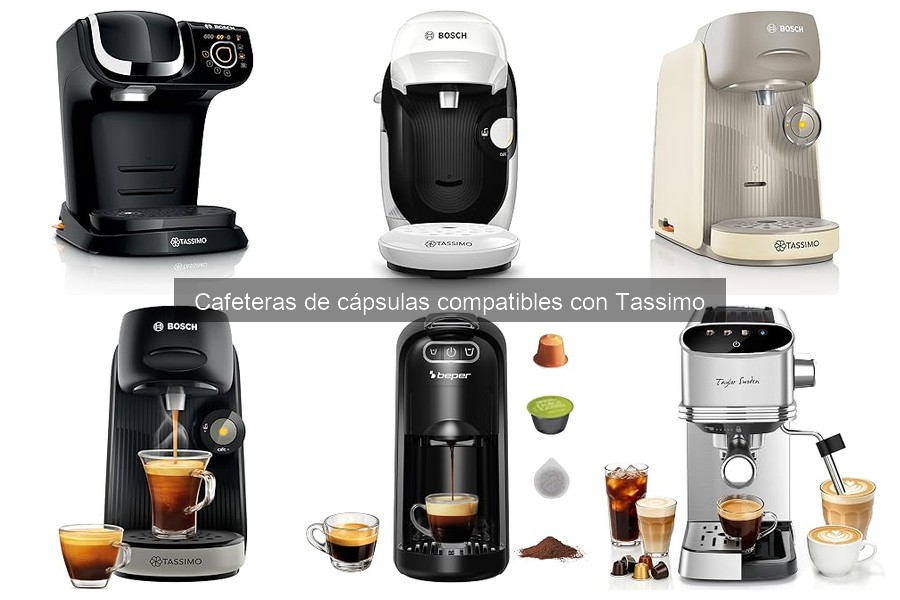 Mejores cafeteras de cápsulas compatibles con Tassimo 2026
