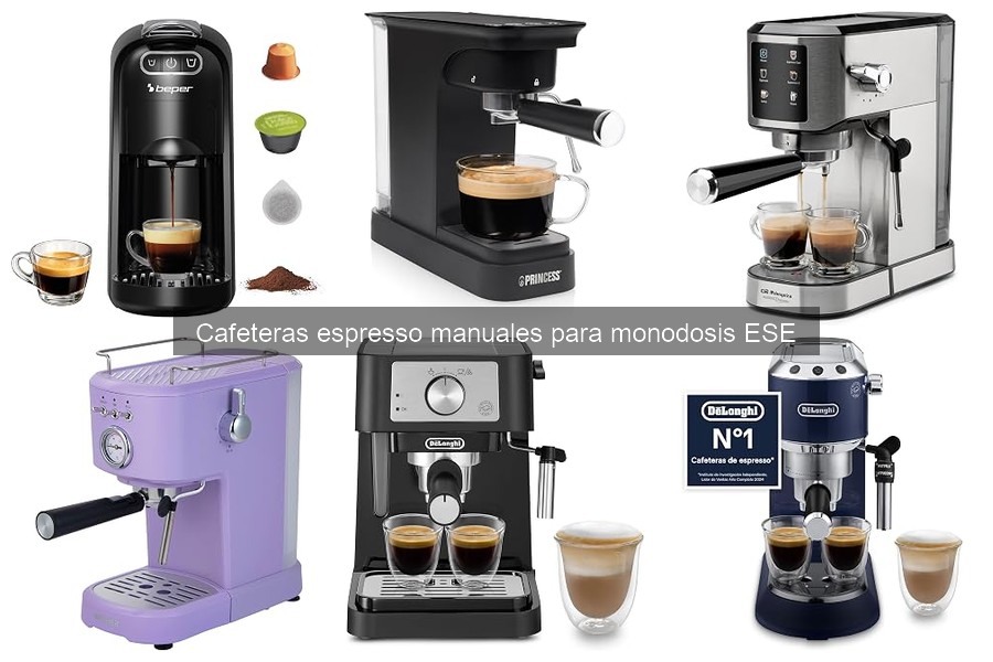 Mejores cafeteras espresso manuales para monodosis en 2026
