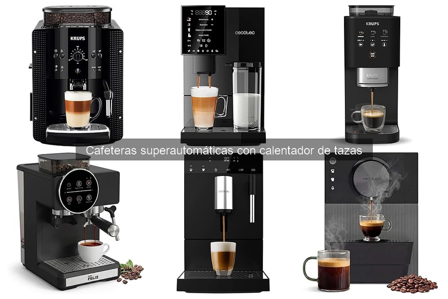 Mejores cafeteras superautomáticas con calentador de tazas 2026