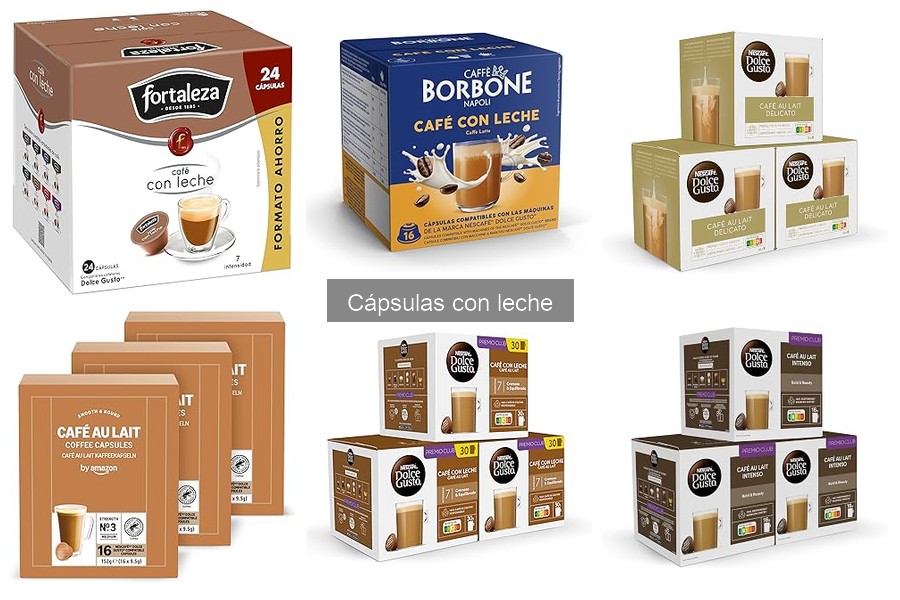 Mejores cápsulas con leche para café en casa: comparativa 2026