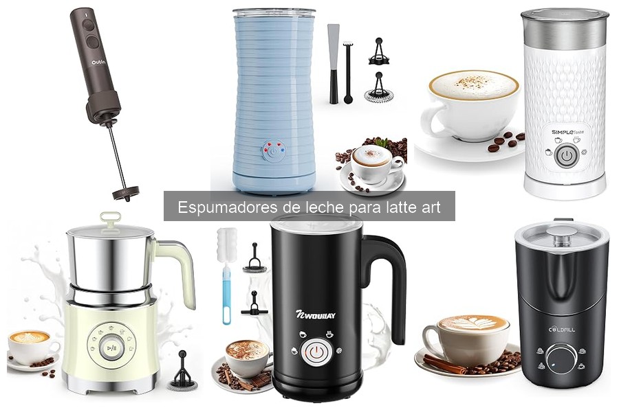 Mejores espumadores de leche para baristas caseros en 2026
