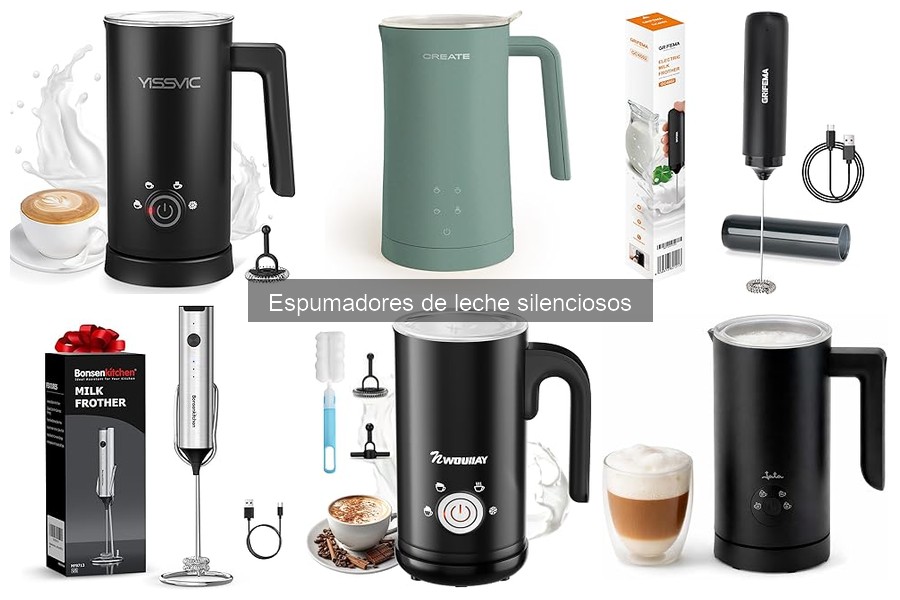 Mejores Espumadores de Leche Silenciosos para Casa 2026